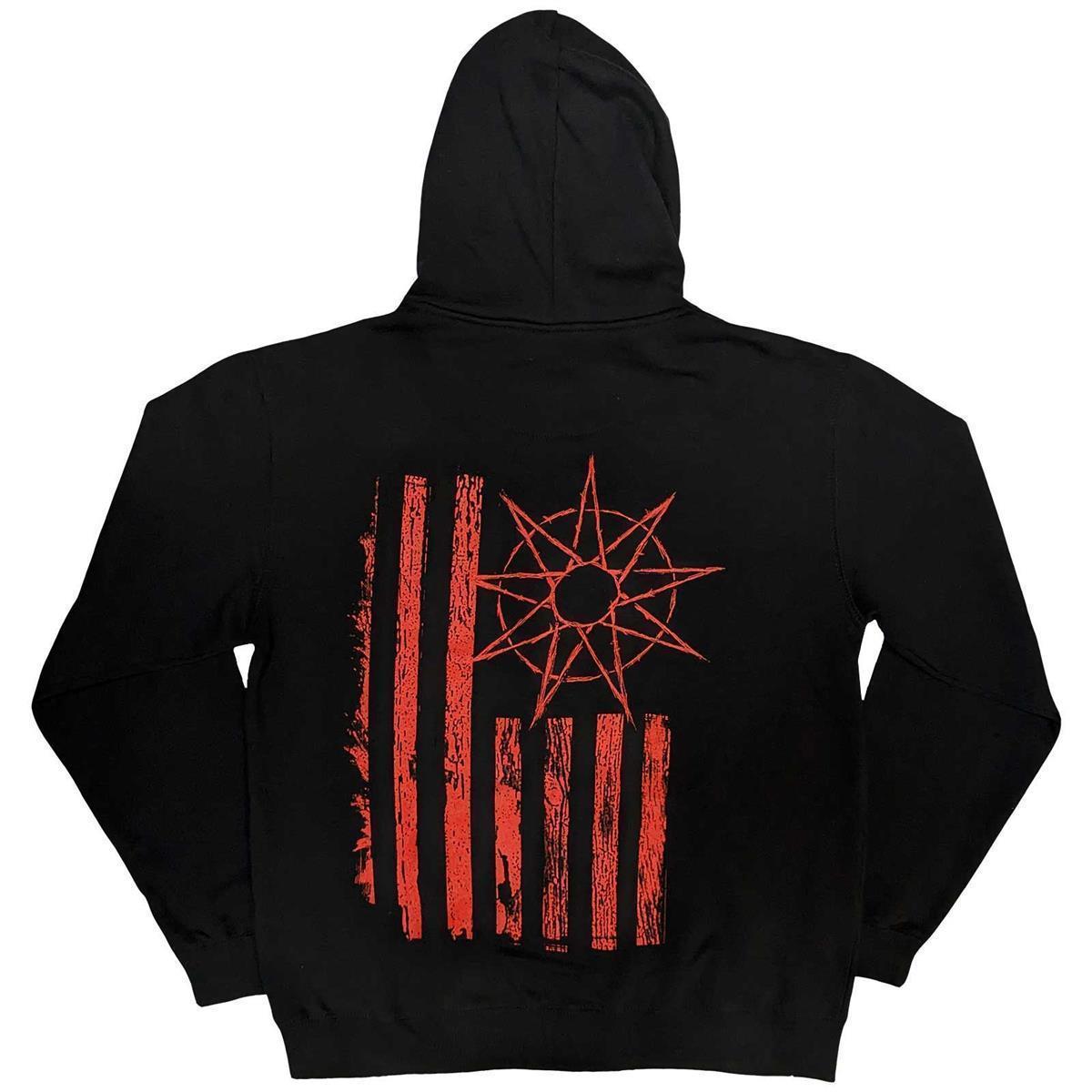 Slipknot - 9 Point Flag Kapuzenjacke / Zipper