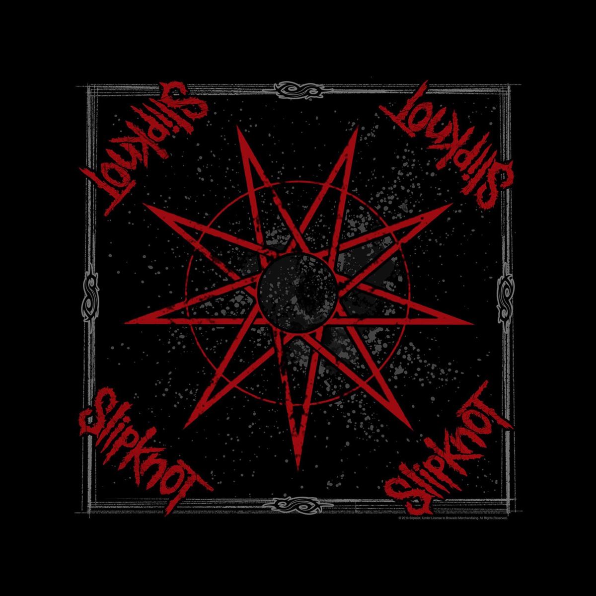 Slipknot - 9 Pointed Star Kopftuch Bandana