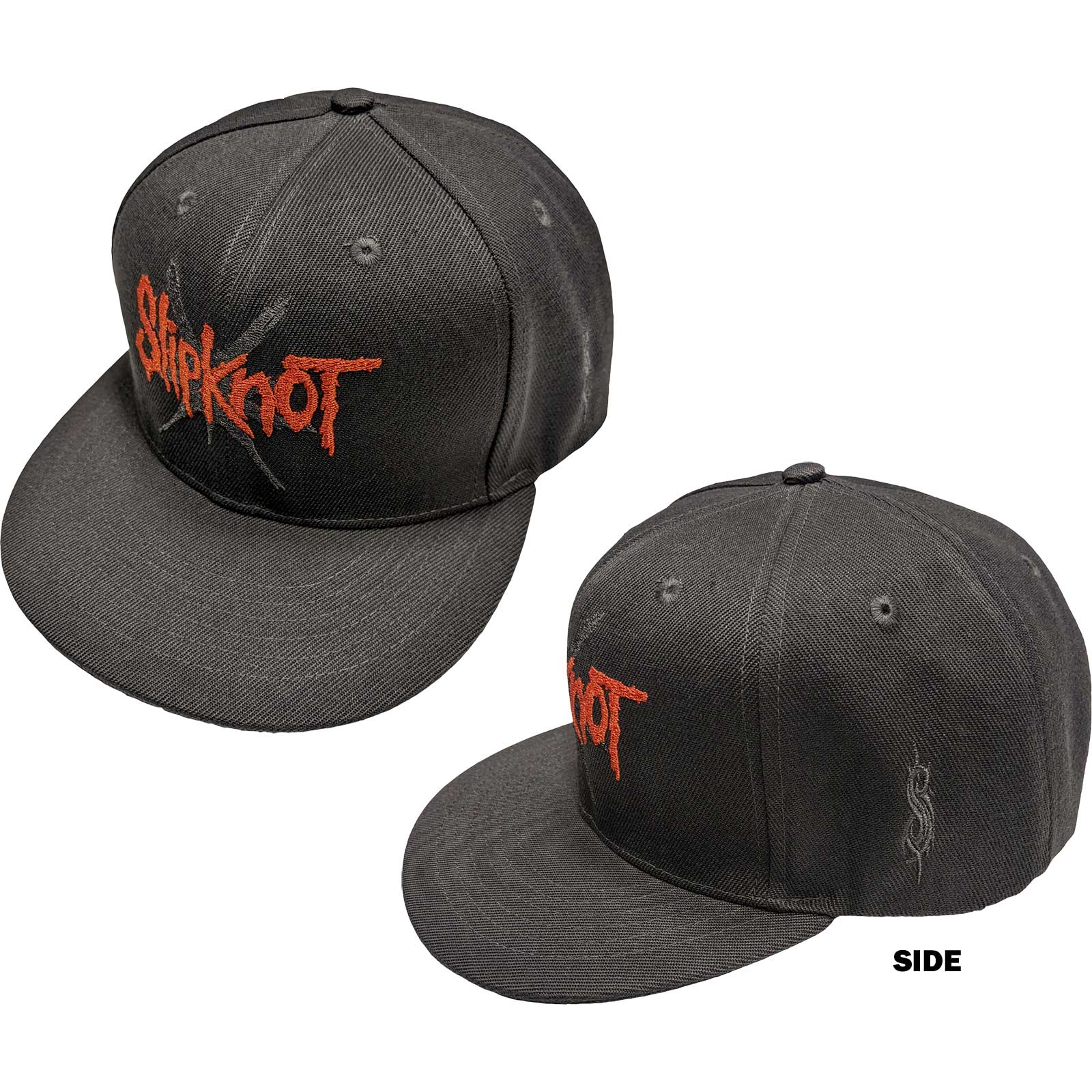Slipknot - 9 Point Star Snapback Grey CAP