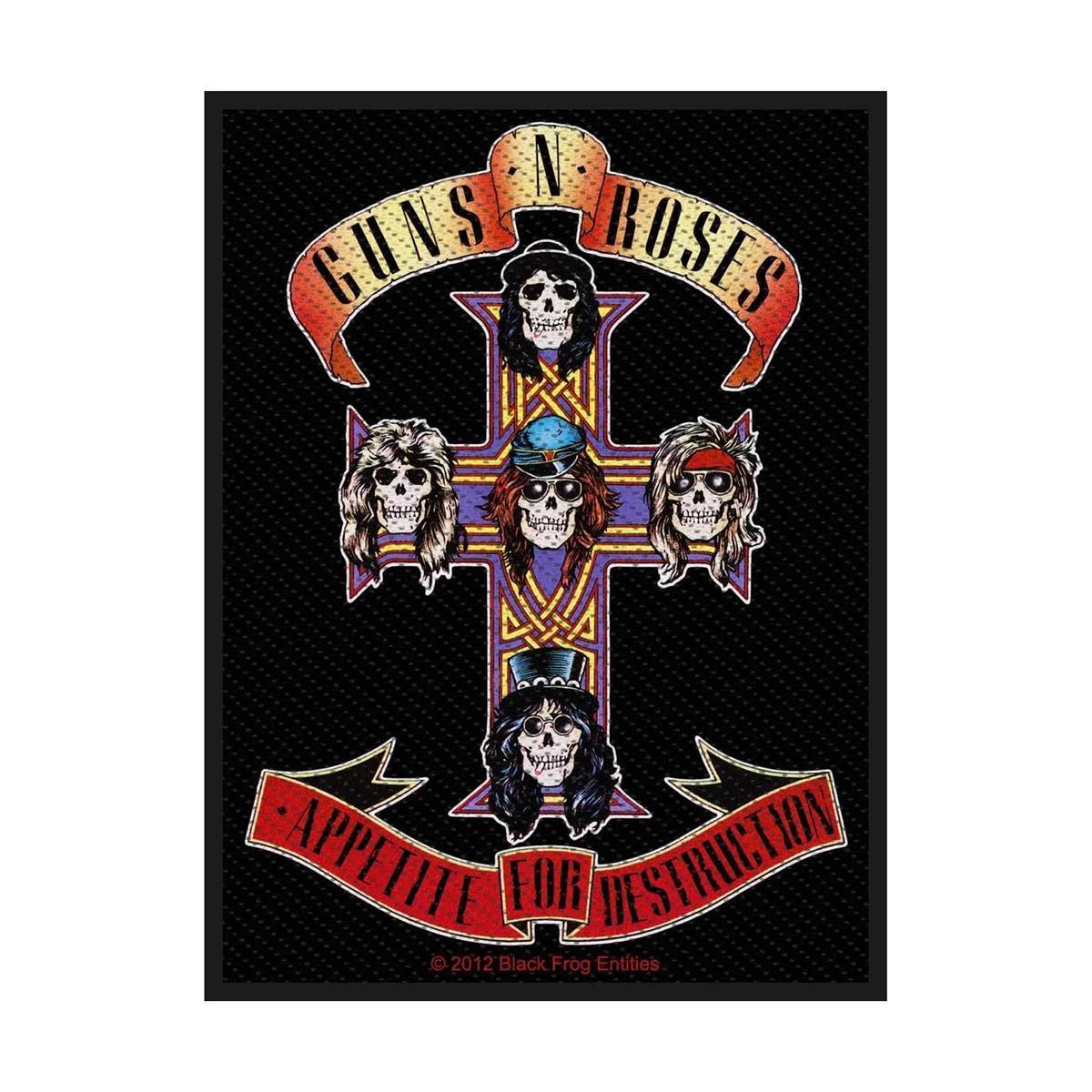 Guns N Roses - Appetite For Destruction -  Patch Aufnäher
