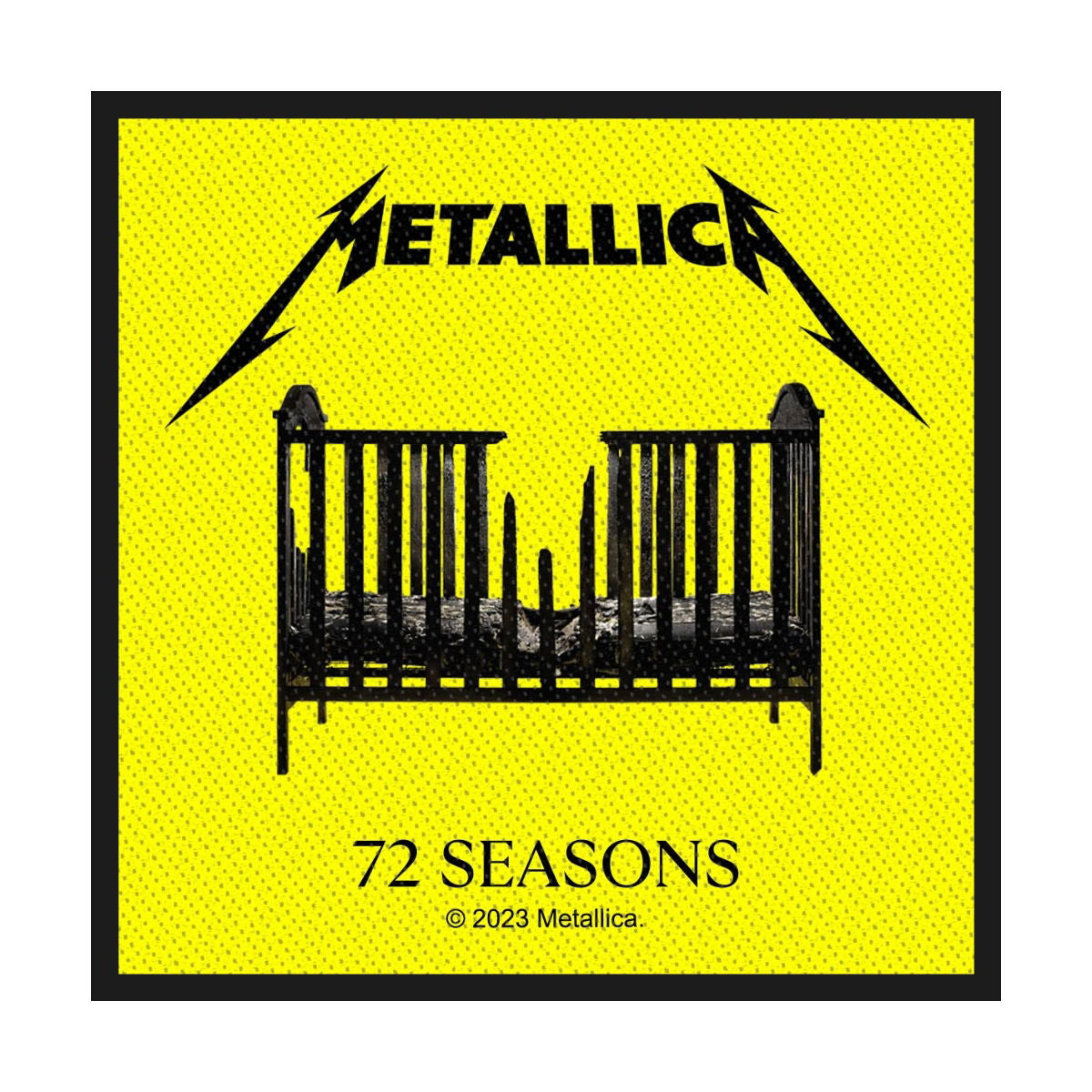 Metallica - 72 Seasons Cover Patch Aufnäher