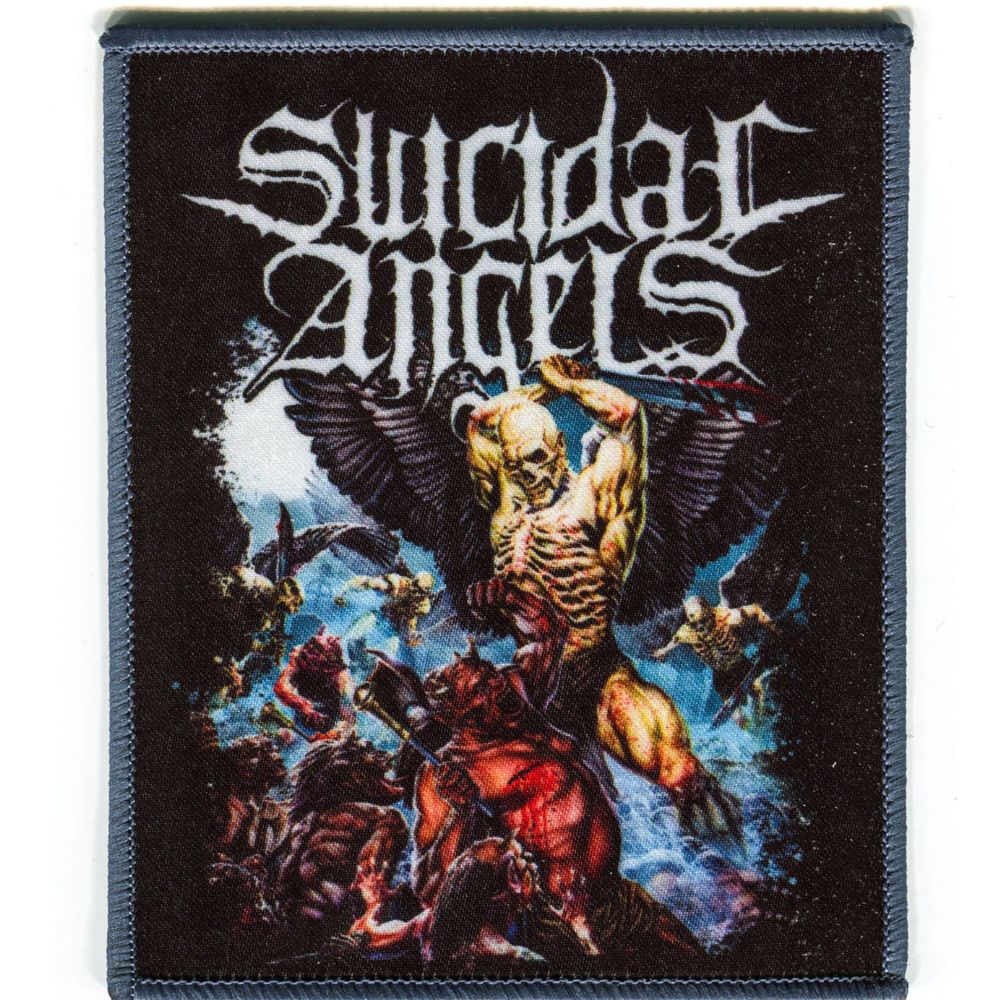 Suicidal Angels - Years Of Aggressions Cover Patch Aufnäher ca. 9x 11cm