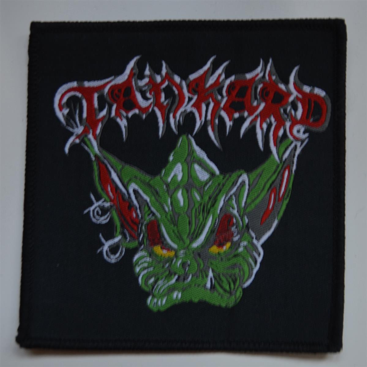 Tankard - Alien Logo Aufnäher Patch ca. 10,5x 10,5cm