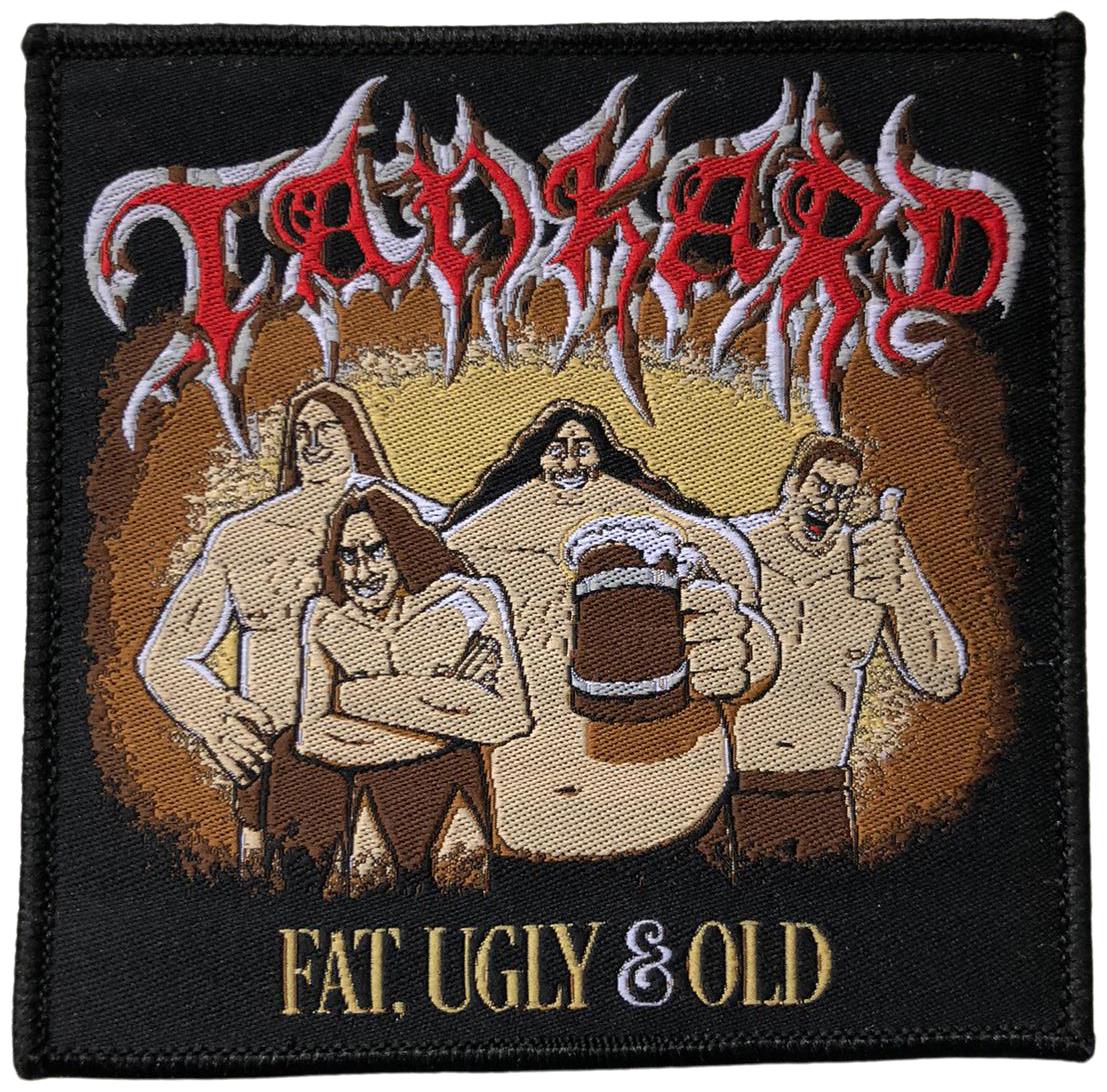 Tankard - Fat, Ugly And Old Aufnäher Patch ca. 9,5x 9,8cm