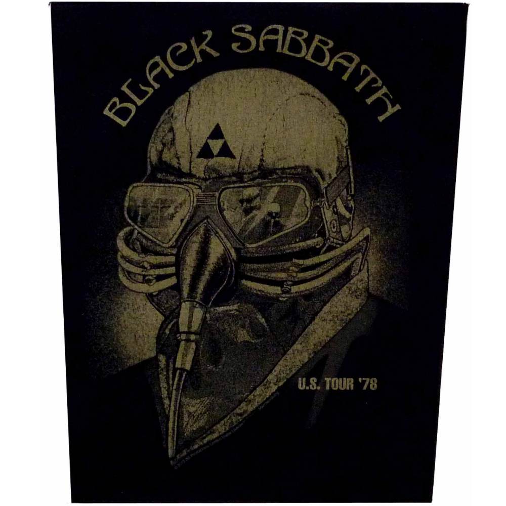 Black Sabbath - US Tour 78 Backpatch Rückenaufnäher