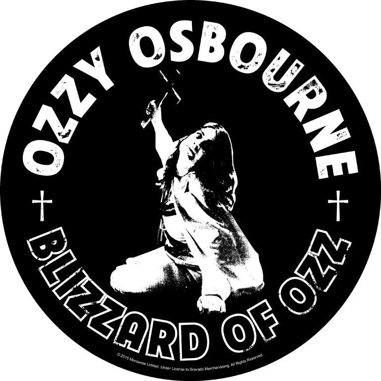Ozzy Osbourne - Blizzard Of The Ozz Rückenaufnäher