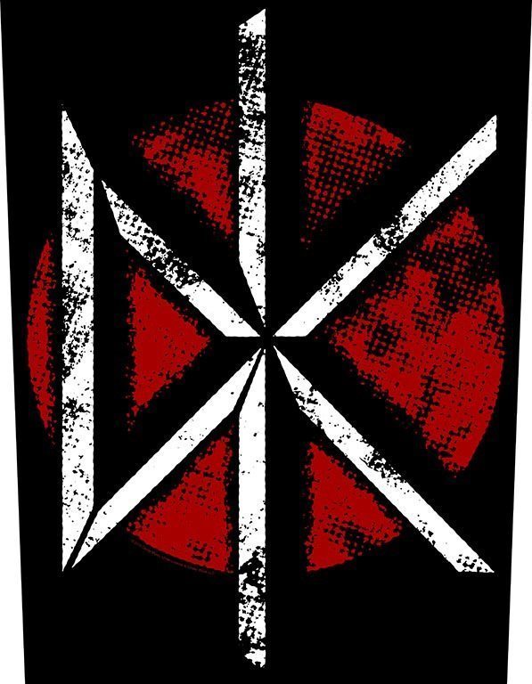 Dead Kennedys - Vintage Logo Backpatch Rückenaufnäher