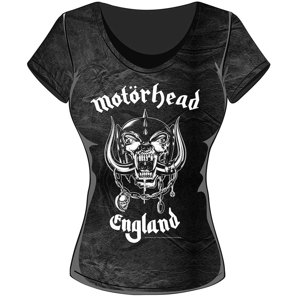 Motörhead - England Vintage Damen Shirt Gr. L