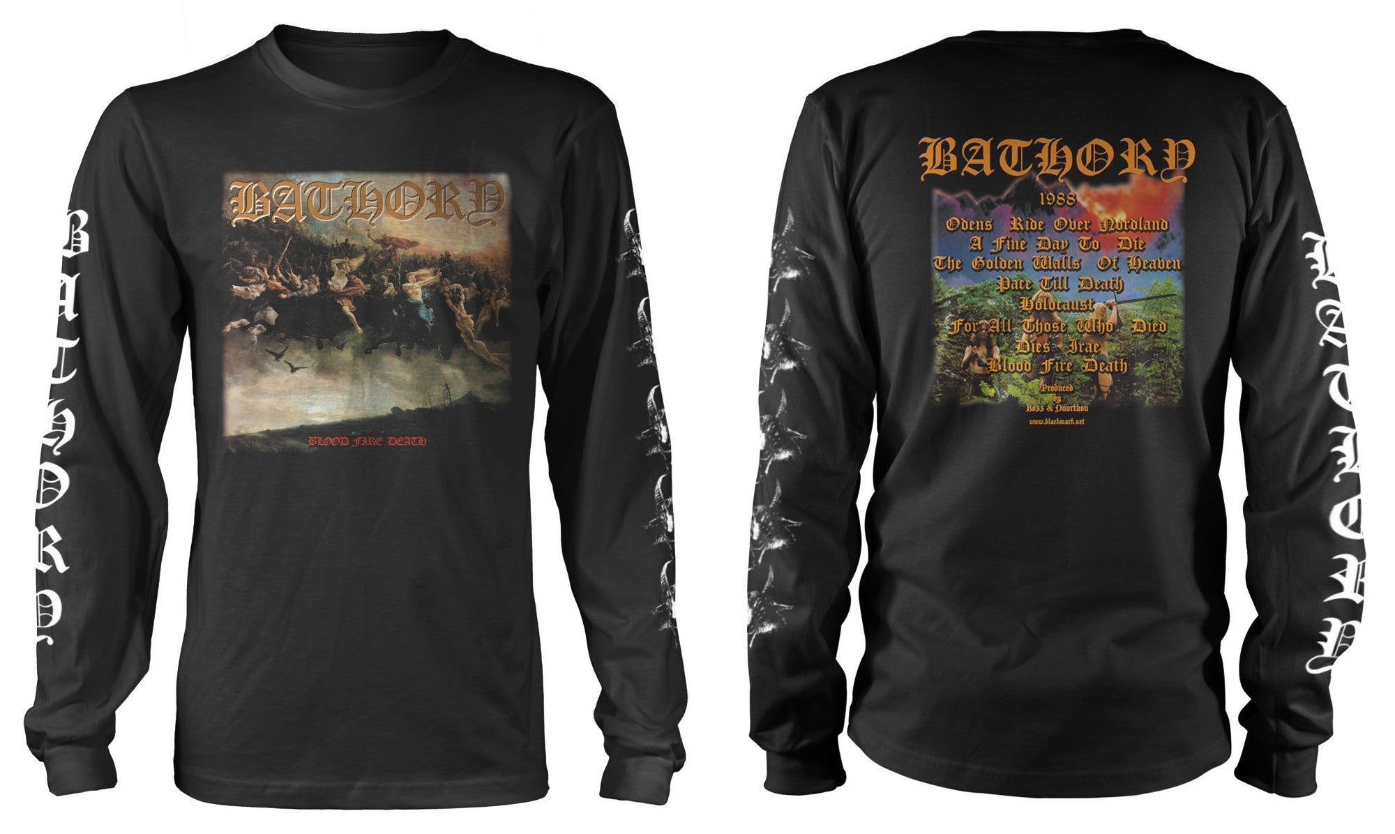 Bathory - Blood, Fire, Death Longsleeve