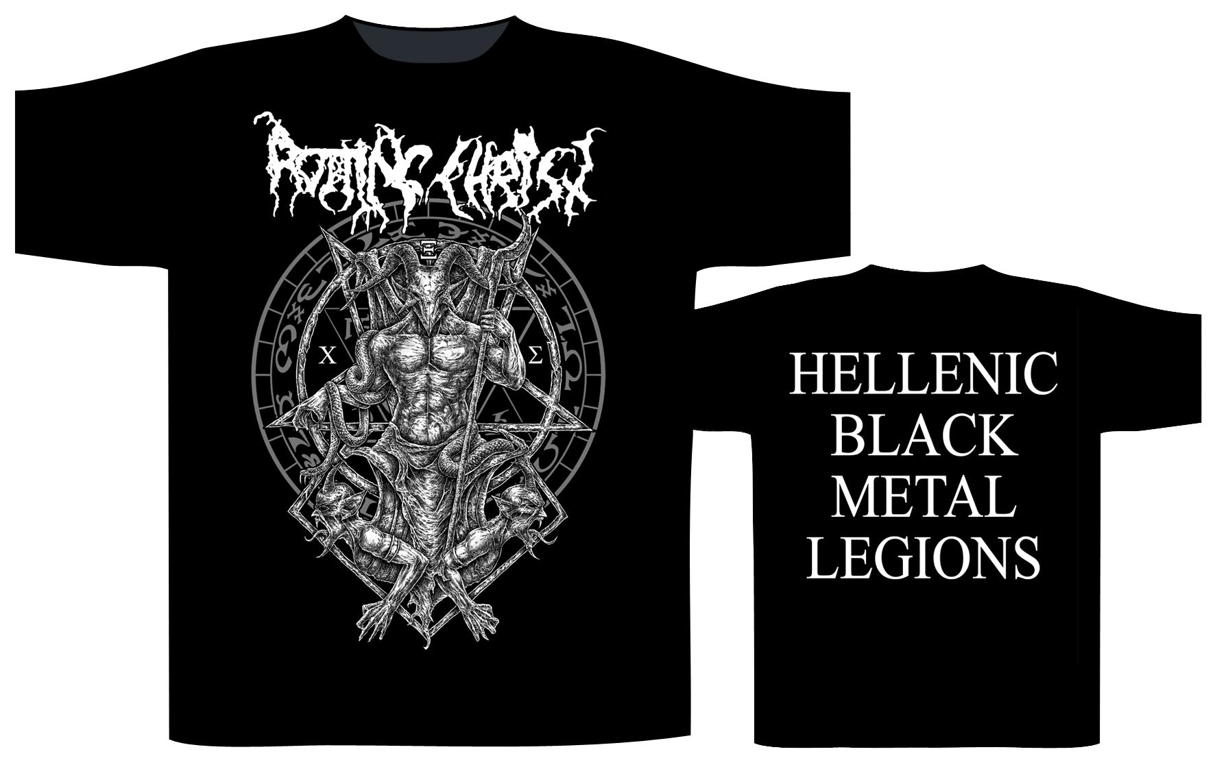 Rotting Christ - Hellenic Black Metal Legions T-Shirt