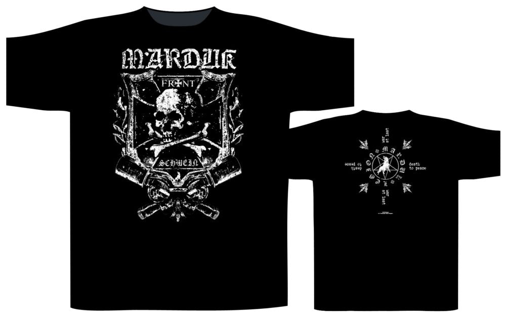 Marduk - Frontschwein Shield T-Shirt