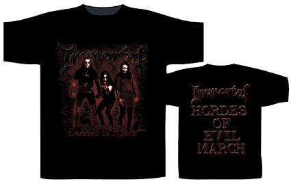 Immortal - Damned In Black T-Shirt