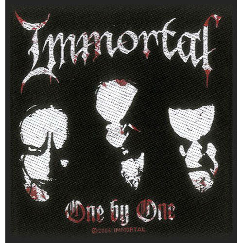Immortal - One By One Faces Patch Aufnäher