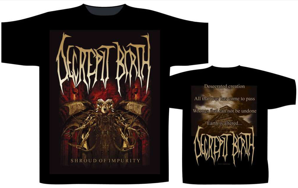 Decrepit Birth - Shroud Of Impurity T-Shirt