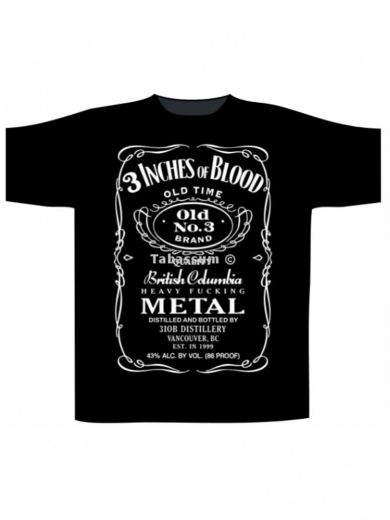 3 Inches Of Blood - Heavy Fucking Metal T-Shirt