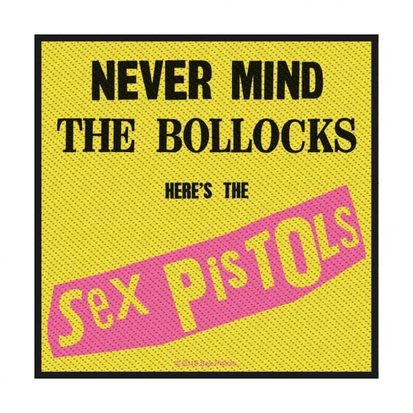 Sex Pistols - Nevermind Aufnäher