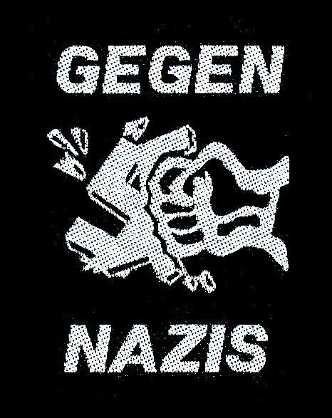 Generic - Gegen Nazis Patch Aufnäher