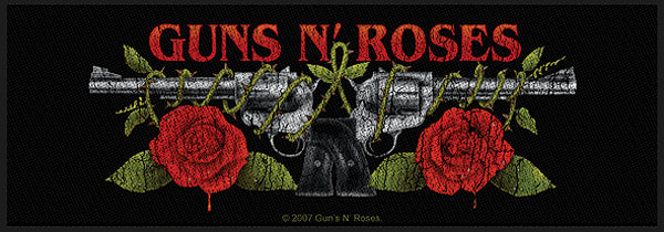 Guns N Roses - Logo Superstripe - ca. 20x 5cm