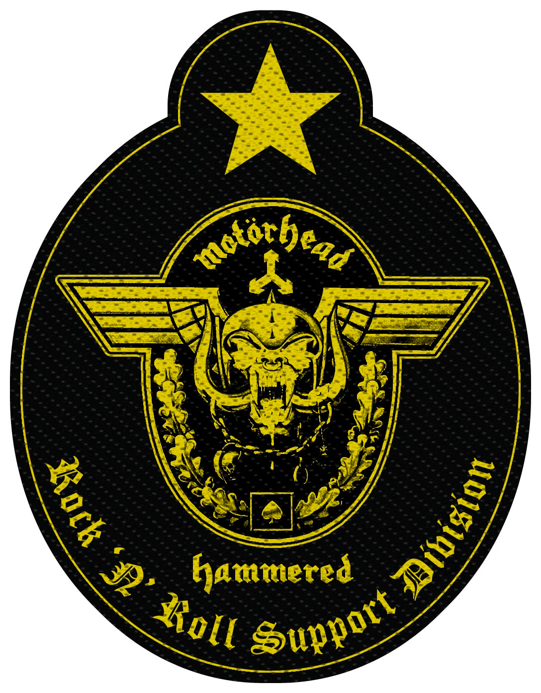 Motörhead - Support Division Patch Aufnäher