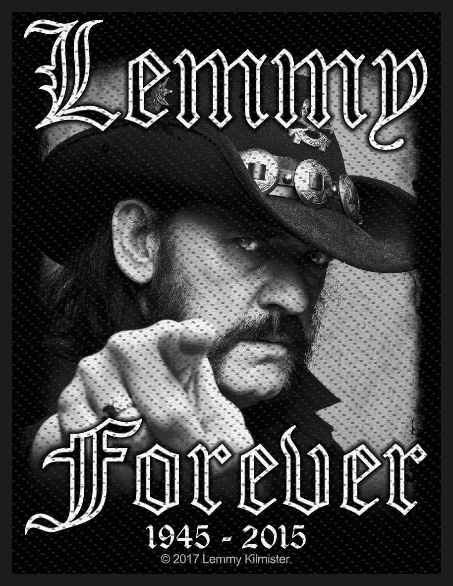 Motörhead - Lemmy - Forever Patch Aufnäher