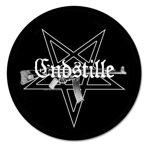 Endstille - Pentagram Patch Aufnäher ca. 9cm