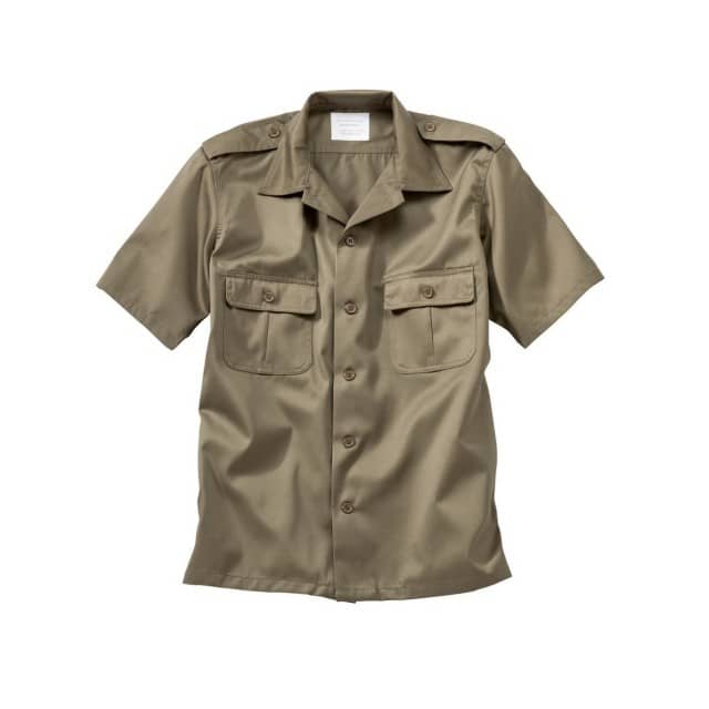US Hemd - Halbarm - weiß Gr. XL