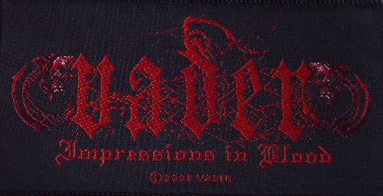 Vader - Impressions In Blood Logo Patch Aufnäher