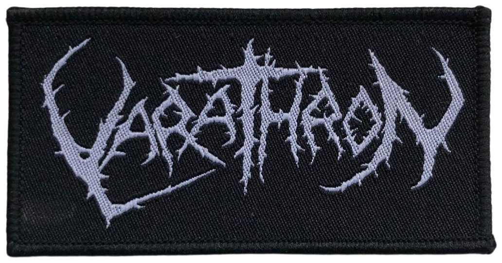 Varathron - Logo Aufnäher Patch ca. 9,9x 5,1cm