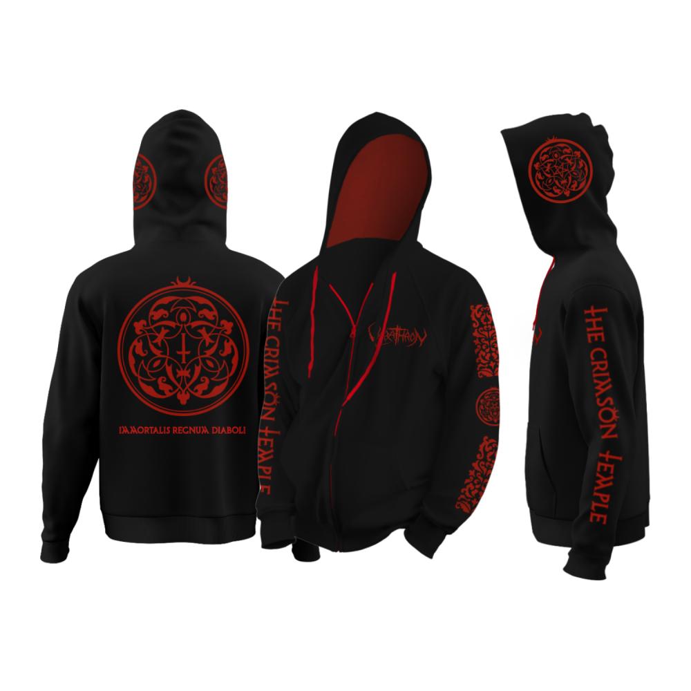 Varathron - The Crimson Temple Kapuzenjacke