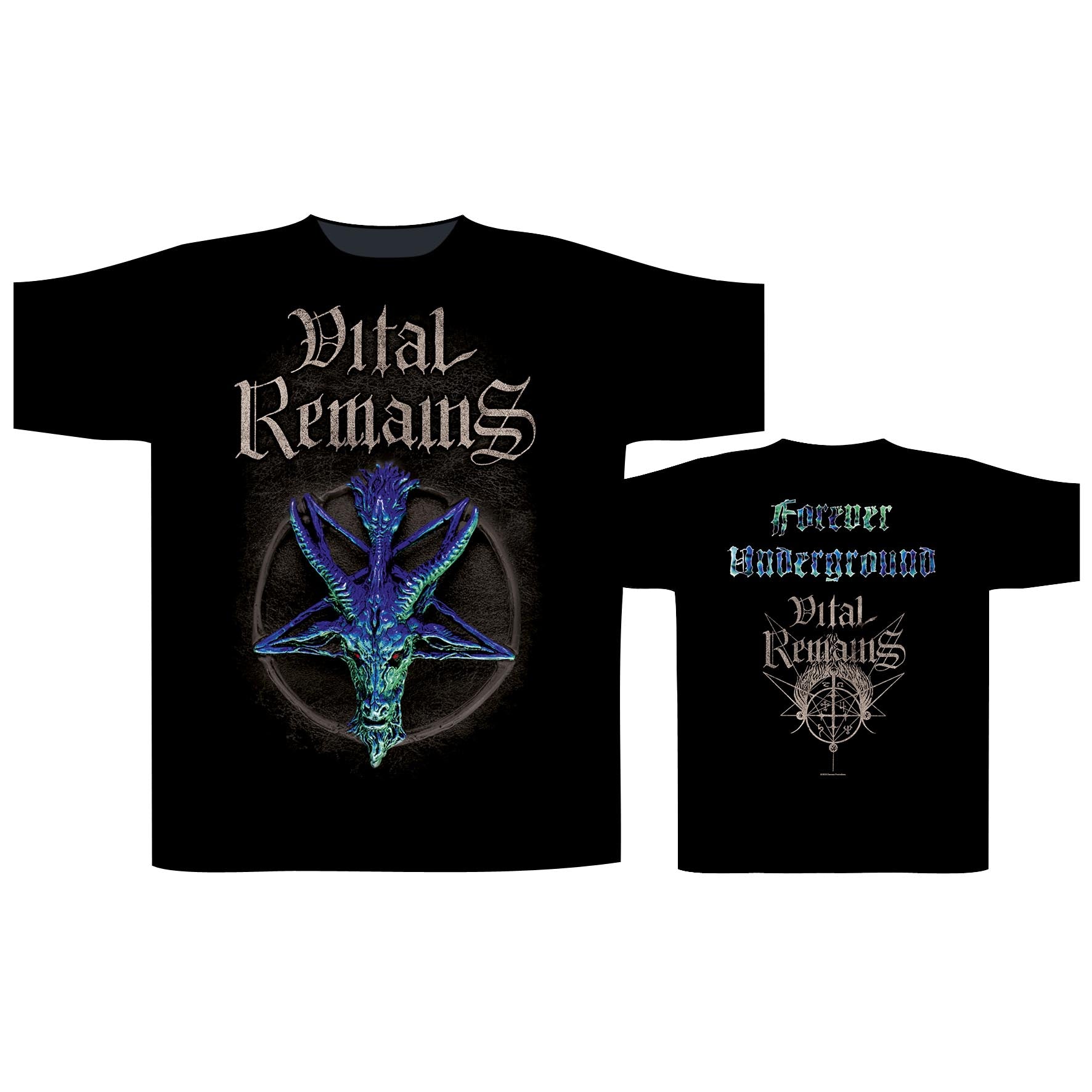 Vital Remains - Forever Underground T-Shirt