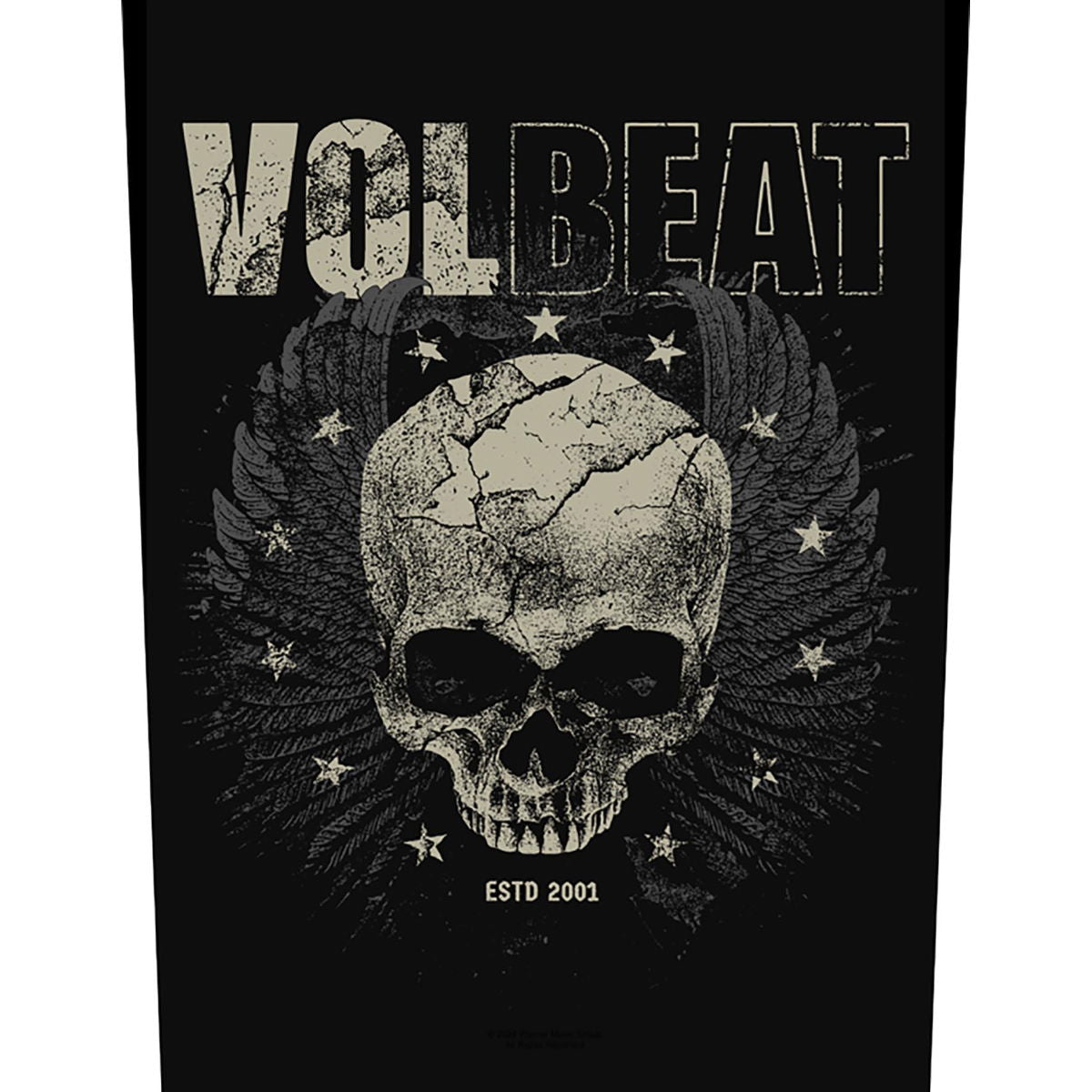 Volbeat - Est. 2001 Backpatch Rückenaufnäher