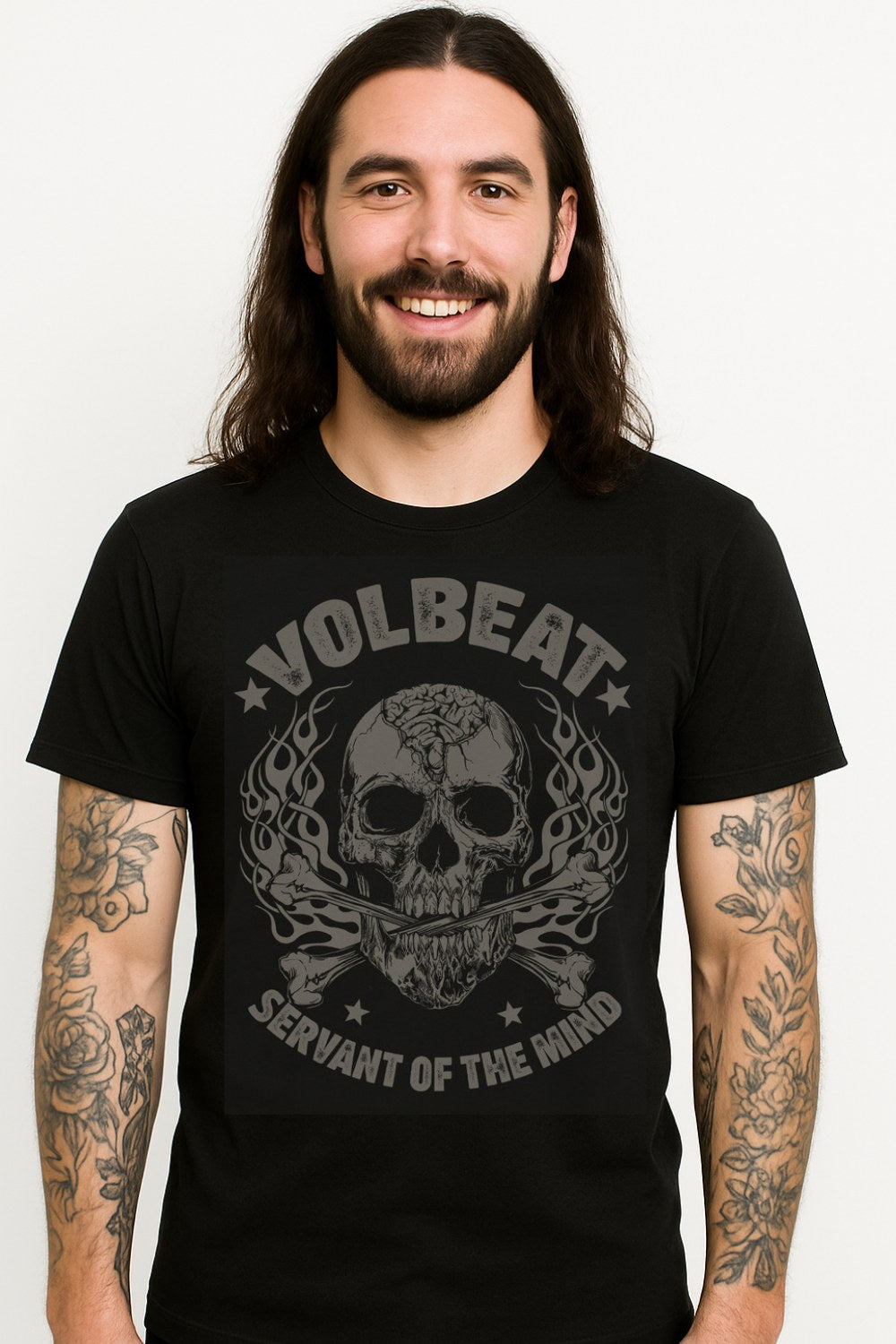 Volbeat - Skull & Crossbones T-Shirt