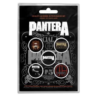 Pantera - 101 Proof Button-Set