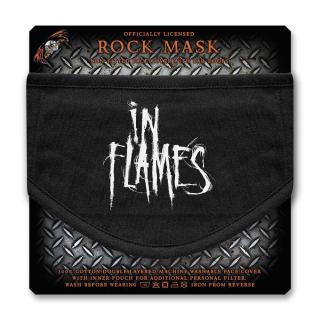In Flames - Scratched Logo Mundbedeckung