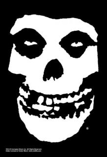 Misfits - Skull Posterflagge