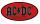 AC/DC - Red Oval Logo Patch Aufnäher