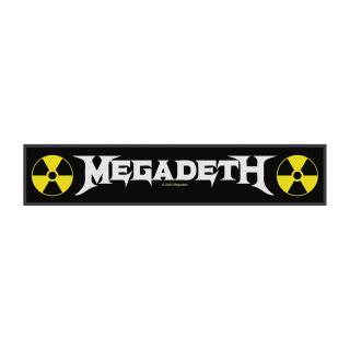 Megadeth - Logo Superstripe Patch Aufnäher