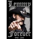 Mot&ouml;rhead - Lemmy / Forever Premium Posterflagge
