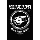 Watain - Black Metal Militia Premium Posterflagge