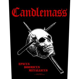 Candlemass - Epicus Doomicus Metallicus Backpatch Rückenaufnäher