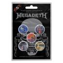 Megadeth - VIC Rattlehead Button-Set