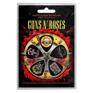 Guns N Roses - Bullet Logo Plektrum Set