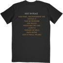 Megadeth - Rust In Peace Tracks T-Shirt
