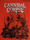 Cannibal Corpse - Pile Of Skulls Red T-Shirt
