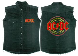 AC/DC - High Voltage Rock N Roll Battle/Biker Weste