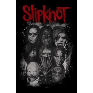 Slipknot - Masks Premium Posterflagge