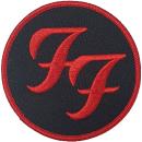 Foo Fighters - Circle Logo Patch Aufn&auml;her