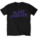 Black Sabbath - Vintage Wavy Logo T-Shirt