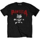 Pantera - Horned Skull Stencil T-Shirt