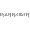 Iron Maiden - Logo silber geplottet Aufkleber Sticker